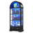 72.8" Tall Arched Display Cabinet With Glass Doors,4-Tier Storage Cabinet with LED Light& Human Body Sensor-2030917142
