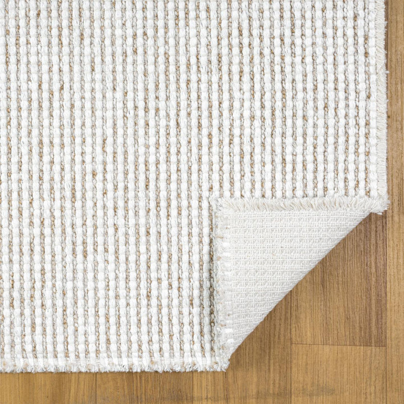 Tapis à deux tons à franges, Rectangle 5 pi x 7 pi