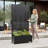 Eulau Metal Planter Box with Wheels-1529776163-1514922132
