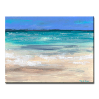 «Wateryview» par Dana McMillan, reproduction d'art sur toile tendue