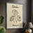 Birth Month X Framed Print - Solid Wood-506687765