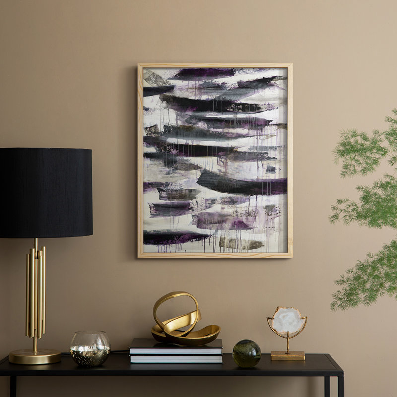 Helix #2 Framed Print - Solid Wood, Natural, 11" H x 9" W