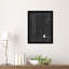 «Black and White 36» par Elena Ristova, reproduction d'art encadrée sur bois-568115814-568115815