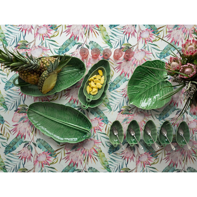 Leaves Banana Leaf Sculpture, Green