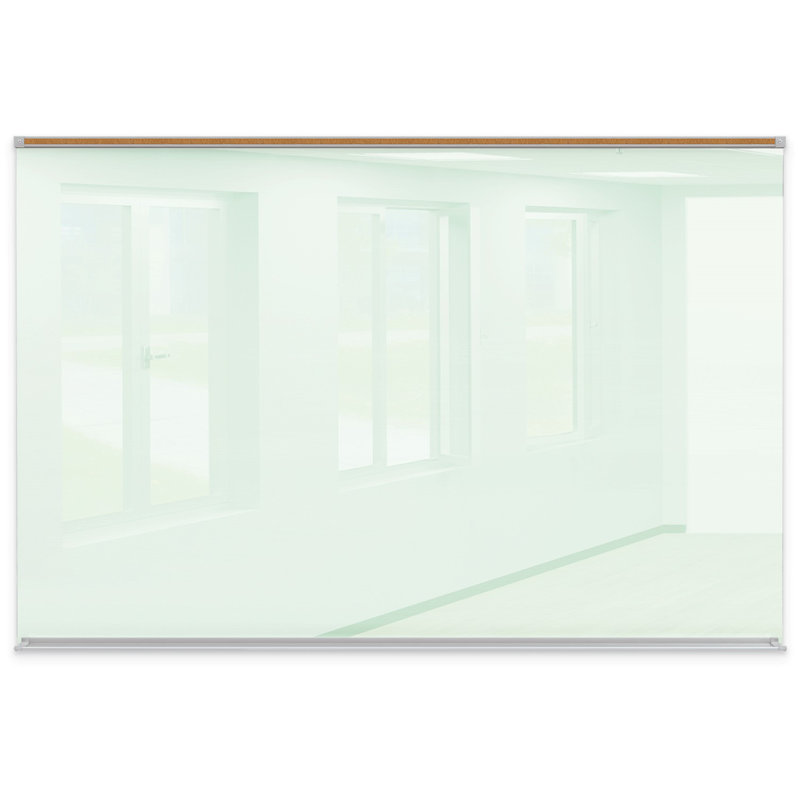 Tableau magnétique mural Liso,, Blanc, 48 po x 72 po