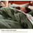  Bedsure 100% Cotton Duvet Cover Queen Size with Fitted Sheet - Waffle Weave Bedding Set （Set of 4）-120539054-120677489