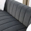 Canapé en velours de luxe 87 po avec 2 coussins Clifford-325313826-293635801