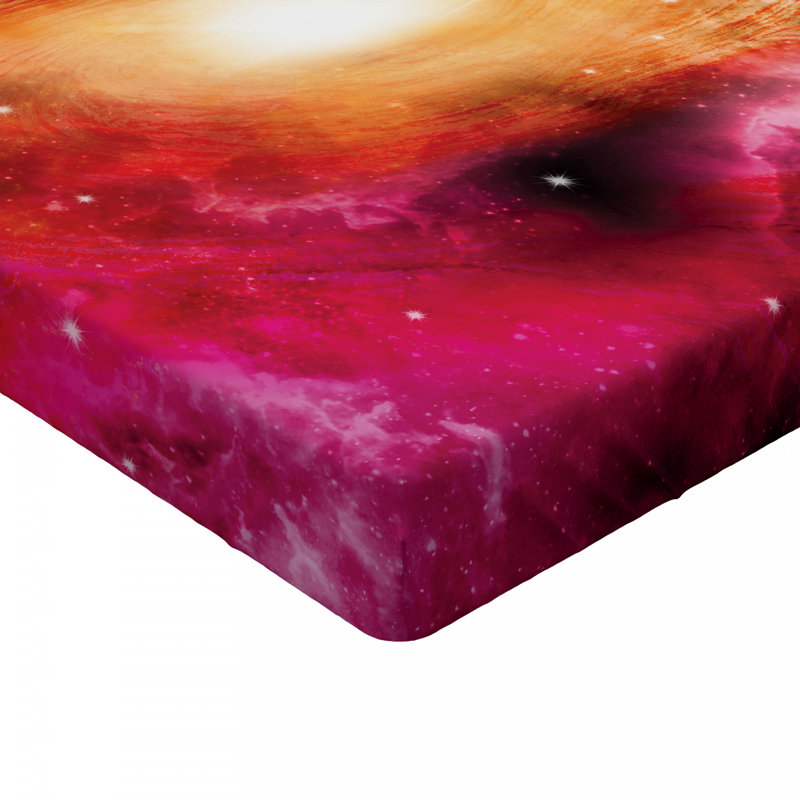 Microfiber Abstract Fitted Sheet, Full Fitted Sheet