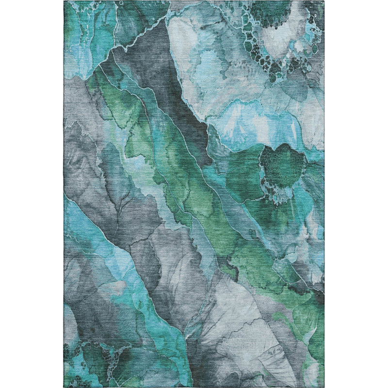 Premium Machine Washable Chelston AMF1864 Floral Rug, Rectangle 2'6" x 3'10"