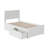 Kindig Solid Wood Coastal Cottage Platform Bed with Matching Footboard and Storage Drawers-2125754673-2125754672