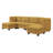 Rejus 120" Wide Reversible Modular Corner Sectional with Ottoman-368162101