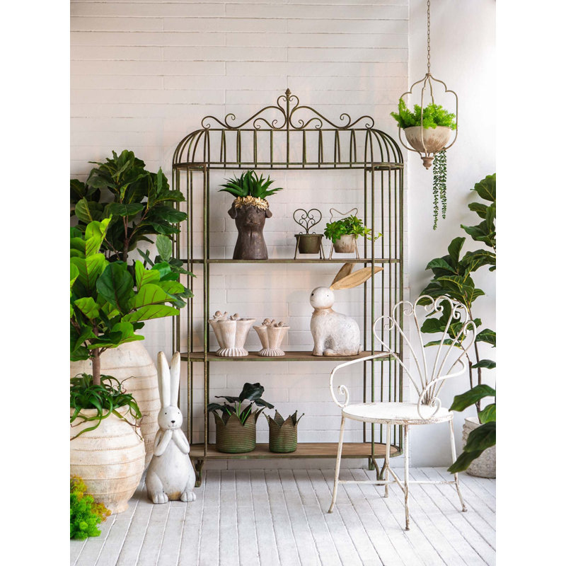 Pot de fleurs décoratif à tête de cheval pour l'intérieur et l'extérieur