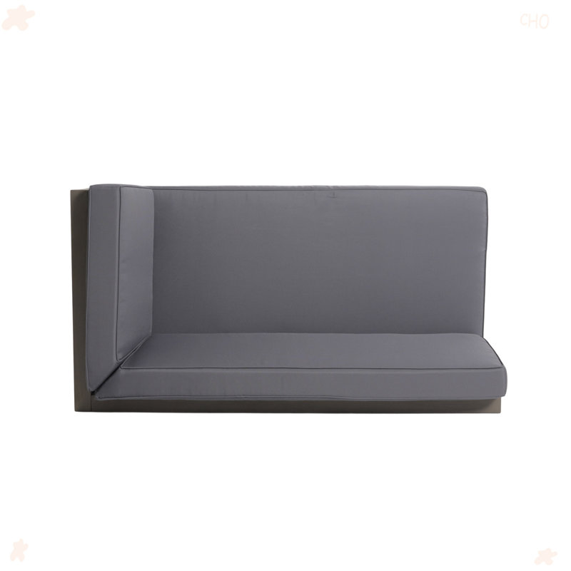 X-Back Left -Right Corner Bench Set, Dark Grey