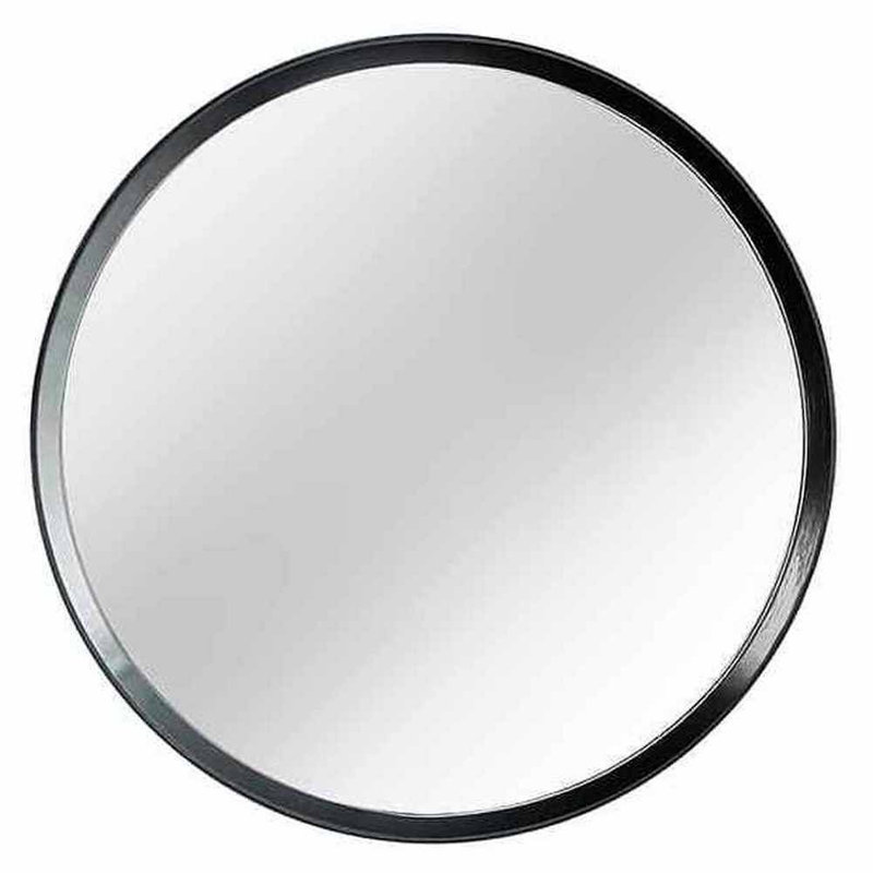 Leeman Solid Wood Circle Wall Mirror