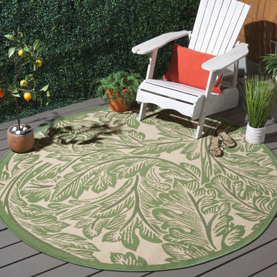 Herefordshire Performance Floral Indoor/Outdoor Area Rug