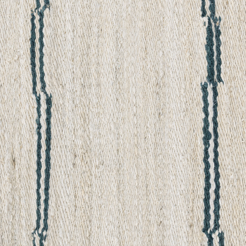 Sunderland Striped Area Rug in Ivory, Rectangle 5' x 8'