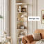 Bibliothèque de rangement romantique de style français