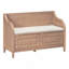 Banc de rangement rembourré, banc d'entrée-274918202
