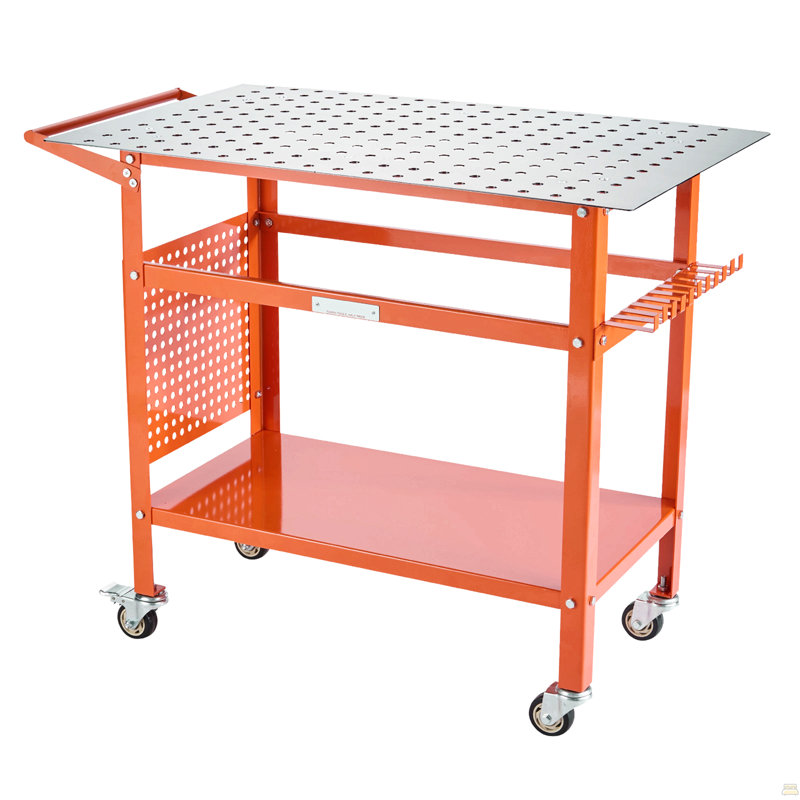 Table de soudage 40 "X24" Table de travail d'établi avec capacité de charge statique de 800 lb