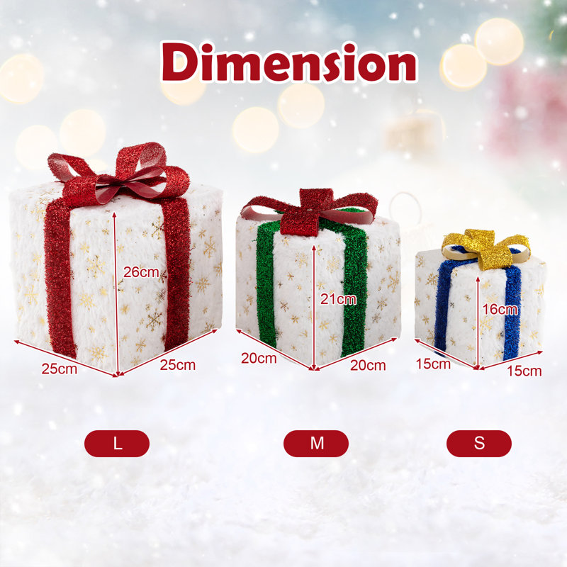 Akiya 3 Piece Decorative Box Set