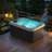 2-person Outdoor Hot Tub With 41 Water Jets And Digital Control System
