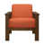 Orange sélectionné