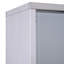 Armoire, verre, porte en verre, pharmacie murale, mur verrouillable avec 3 tablettes à niveaux, cadre en acier inoxydable et verrouillable avec 2 clés