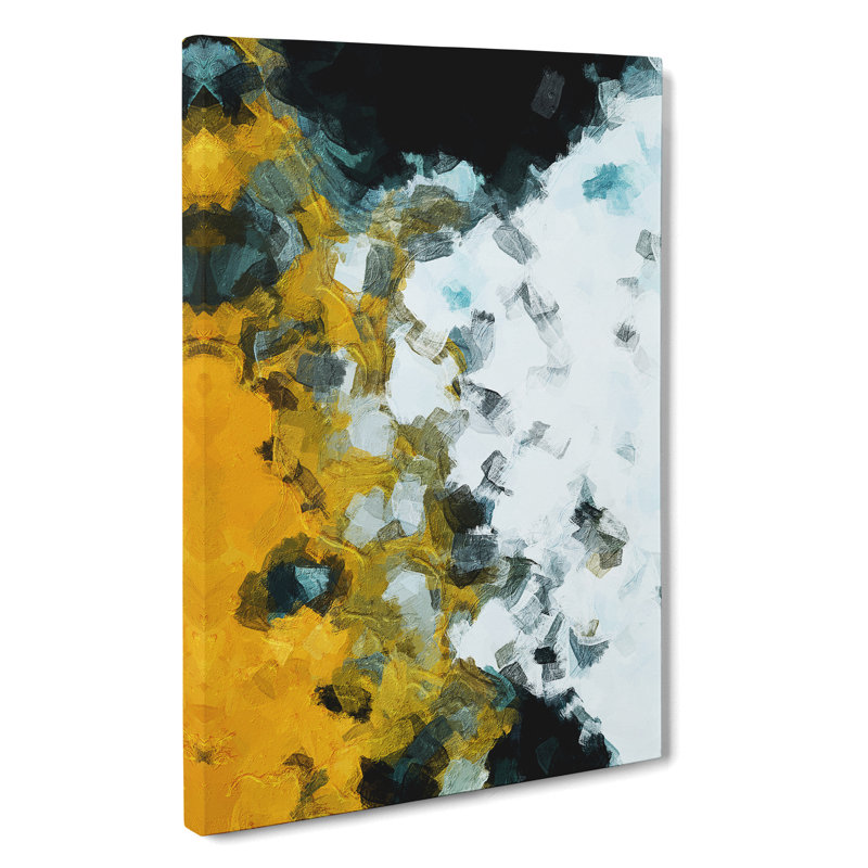 The Beat Goes On Abstract - Wrapped Canvas Painting, 60cm H x 40cm W x 3cm D