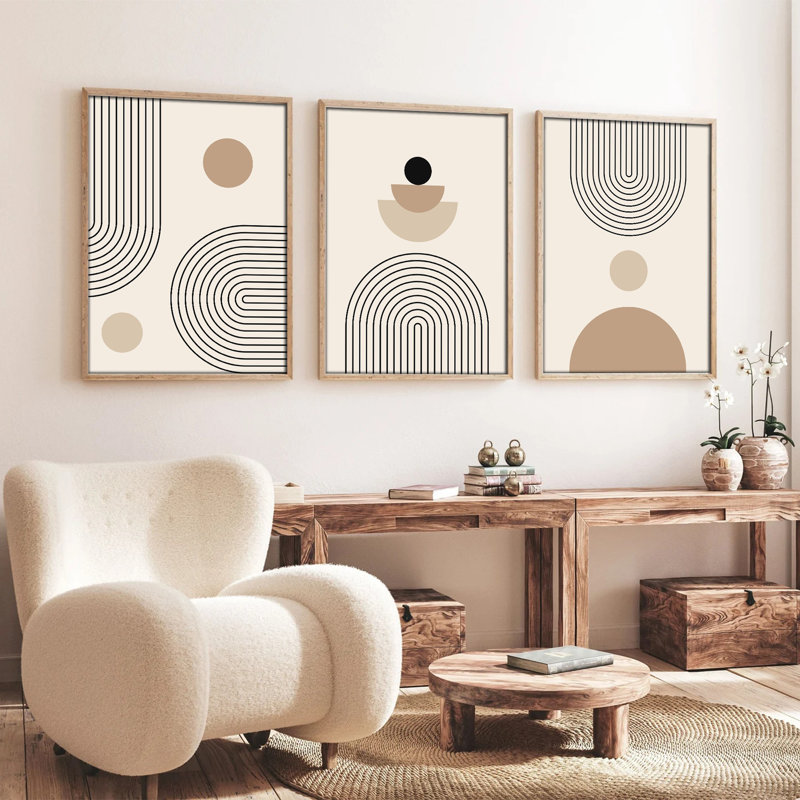 Decorative Framed MDF Painting