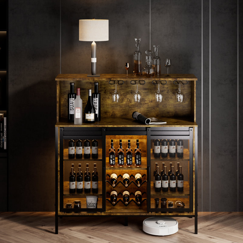 Up your drinking game with the Hippeastrum wine cooler, Rustic Brown