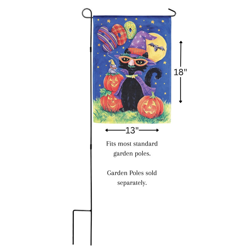 Drapeau Boo - chat noir