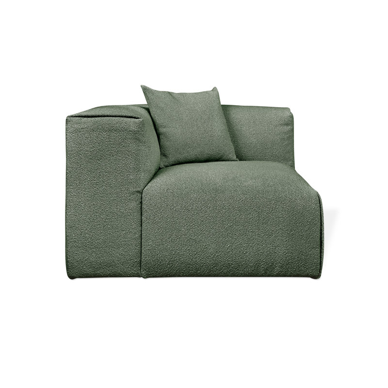 Nest Modular Corner Chair, Morris Pine