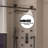 48" W x 76" H Reversible Frameless Single Sliding Bathroom Shower Door with Soft Close-99356160