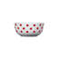 Service de table en porcelaine rouge 16 pièces Kenna, service pour 4