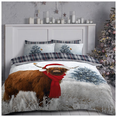 Cotton Blend Duvet Cover with Pillowcases