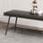 39.4in Wrought Iron Frame Shoe Storage Bench-109796067