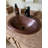 Seville 20" Drop-In Bathroom Sink in Aged Copper