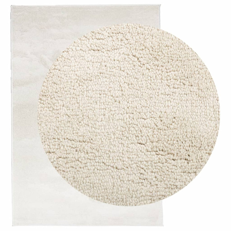 Nadhir Solid Colour Area Rug, Rectangle 140 x 200cm
