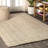 Ehmann Chunky Hand-Braided Ivory Area Rug-631205848