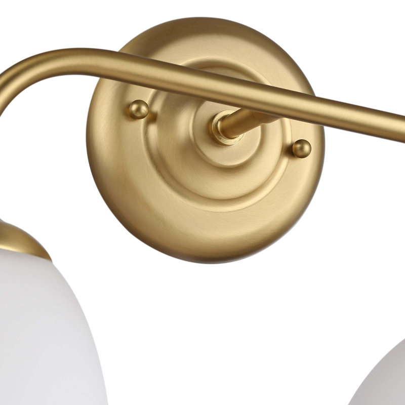 Applique murale Dorinda à 2 lumières, Brushed Champagne Brass