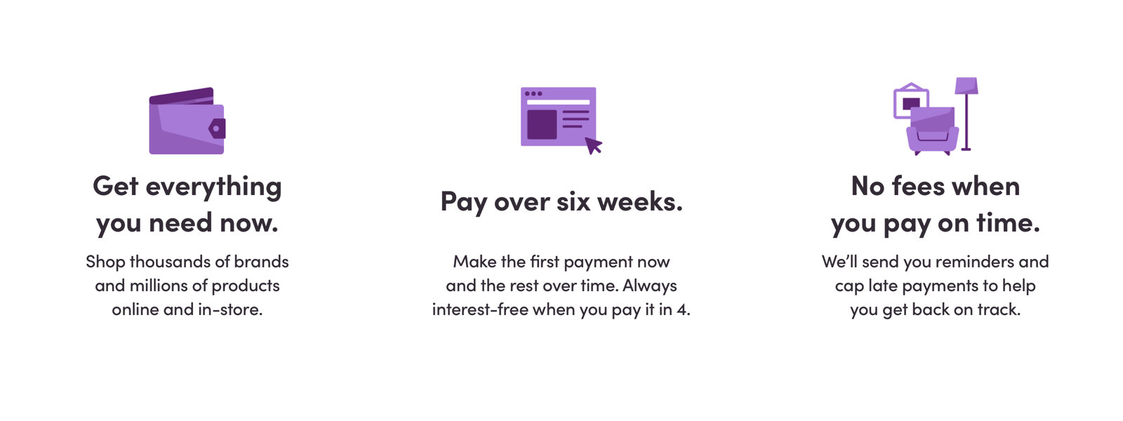 SPRING NOW ACCEPT AFTERPAY PAYMENTS NEW PAYMENT METHOD 
