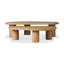 Joji Nesting Coffee Tables-Natural Oak Veneer