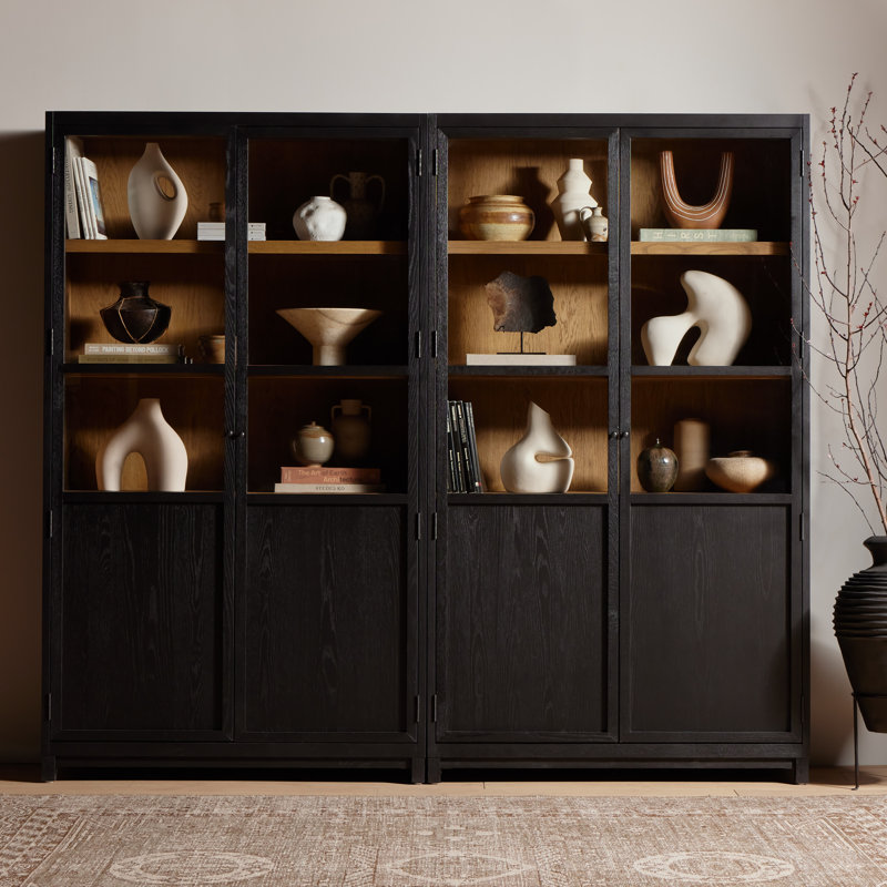 Aretin Dining Cabinet, Drifted Matte Black