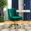 Chaise de travail Westlyn avec velours et double roue-265780396-139358243