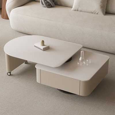 Table à thé multifonctionnelle de qualité crème