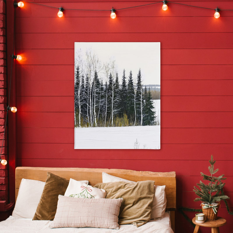 Paysage d'hiver, toile par Arlington Prints, H 48 po x l 36 po