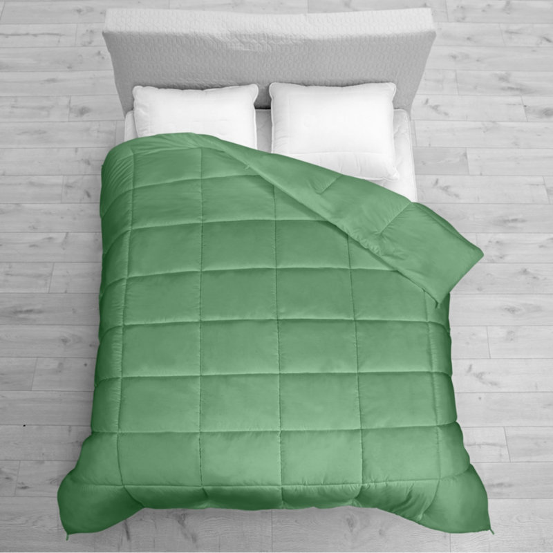 Édredon en microfibre , Édredon très grand californien, Vert