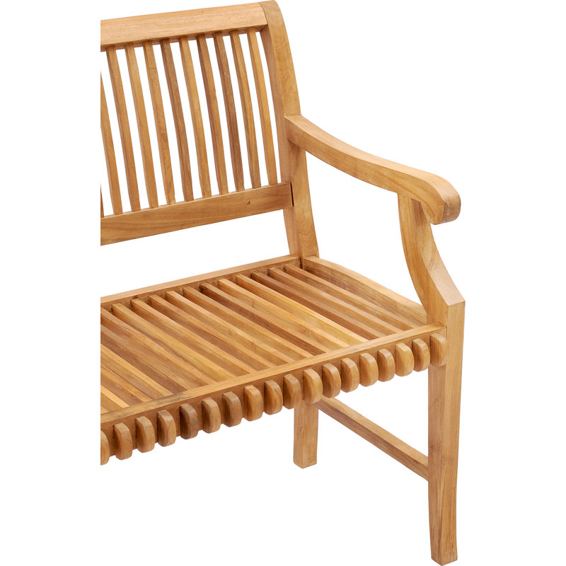 Banc de jardin en teck Dayne