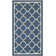 Herefordshire Indoor/Outdoor Hooked Navy Blue/Beige Rug