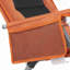 Chaise de camping pliante réglable à 5 positions avec repose-pieds, chaise inclinable portable pour la randonnée, le camping, le jardin et le bureau